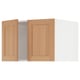SEKTION Surmeuble réfr/cong 2 ptes, blanc/Vedhamn chêne, 30x24x20 "
