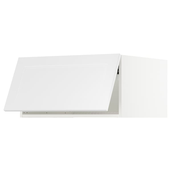 SEKTION Surmeuble réfr/cong, blanc/Axstad blanc mat, 30x24x15 "