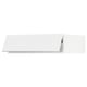 SEKTION Surmeuble réfr/cong, blanc/Axstad blanc mat, 36x24x10 "