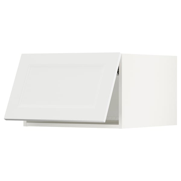 SEKTION Surmeuble réfr/cong, blanc/Axstad blanc mat, 24x24x15 "