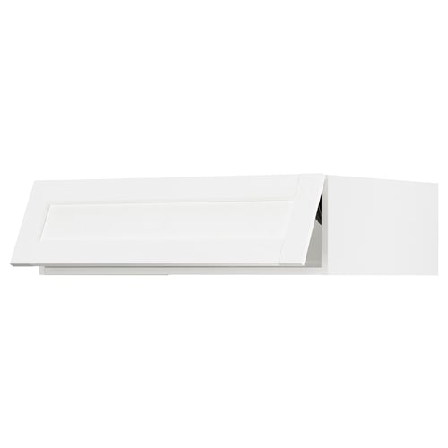 SEKTION Surmeuble réfr/cong, blanc Enköping/blanc effet bois, 36x24x10 "