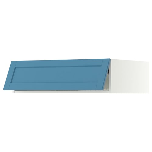SEKTION Surmeuble réfr/cong, blanc/Lerhyttan bleu, 36x24x10 "
