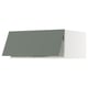 SEKTION Surmeuble réfr/cong, blanc/Nickebo gris -vert mat, 36x24x15 "