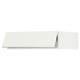 SEKTION Surmeuble réfr/cong, blanc/Vallstena blanc, 36x24x10 "