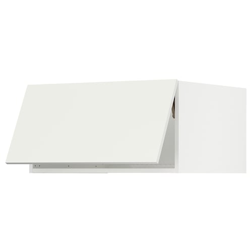 SEKTION Surmeuble réfr/cong, blanc/Vallstena blanc, 30x24x15 "