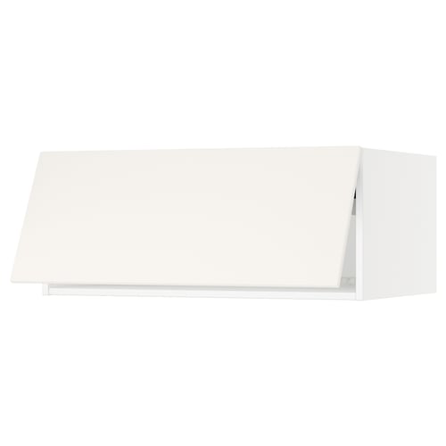 SEKTION Surmeuble réfr/cong, blanc/Veddinge blanc, 36x24x15 "