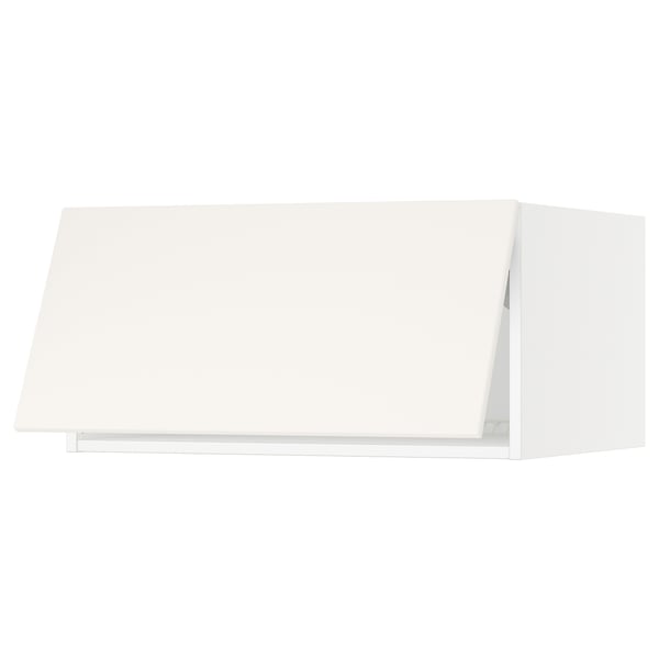 SEKTION Surmeuble réfr/cong, blanc/Veddinge blanc, 30x24x15 "