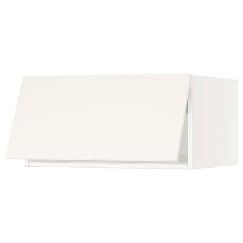 SEKTION Surmeuble réfr/cong, blanc/Veddinge blanc, 30x24x15 "