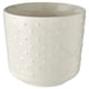SESAMFRÖN Cache-pot, intérieur/extérieur blanc cassé, 4 ¾ "