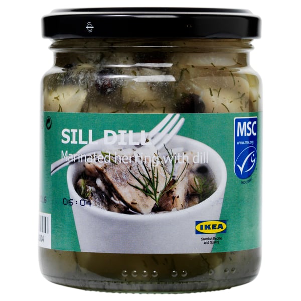 SILL DILL Hareng à l'aneth, 9 oz
