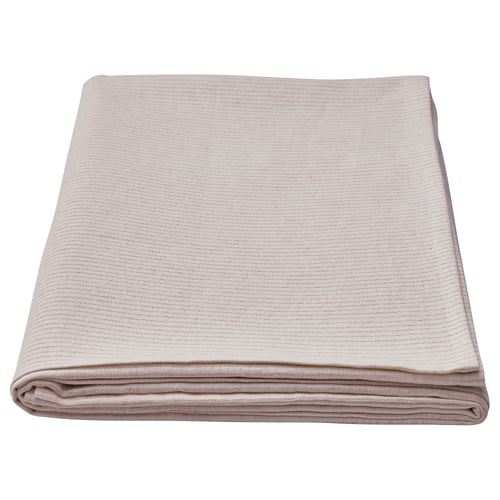 SILVERARV Nappe, beige, 57x94 "