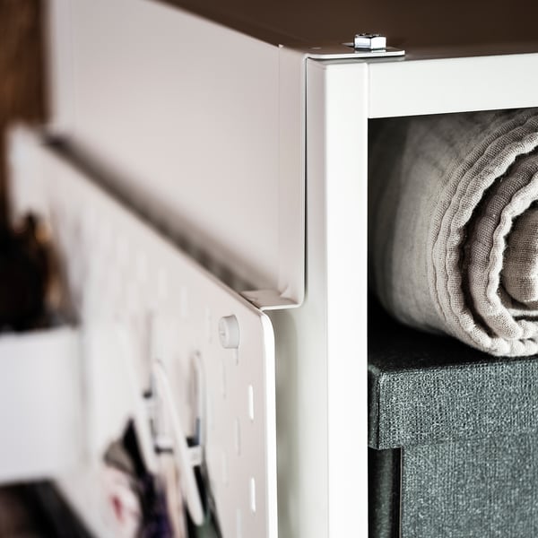SKÅDIS Fixation pour armoire, blanc