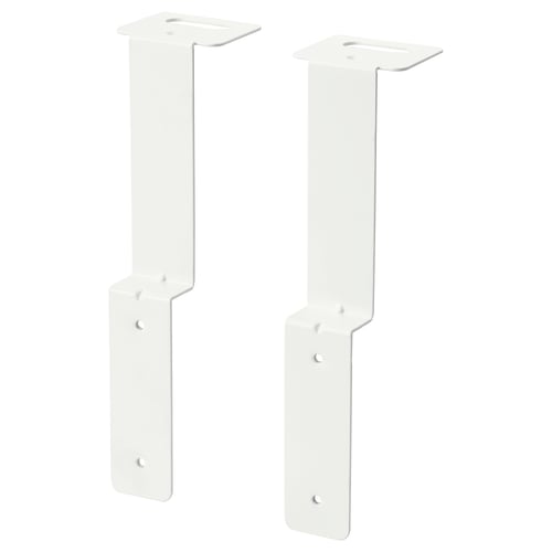 SKÅDIS Fixation pour armoire, blanc