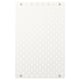 SKÅDIS Panneau perforé, blanc, 14 ¼x22 "
