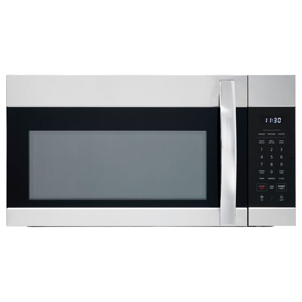 SKALLEBO Micro-ondes au-dessus cuisinière, acier inox, 30 "