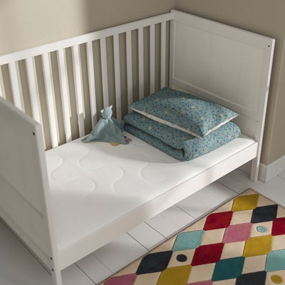 SKÖNAST Matelas mousse pour lit de bébé, 27 1/2x52 "
