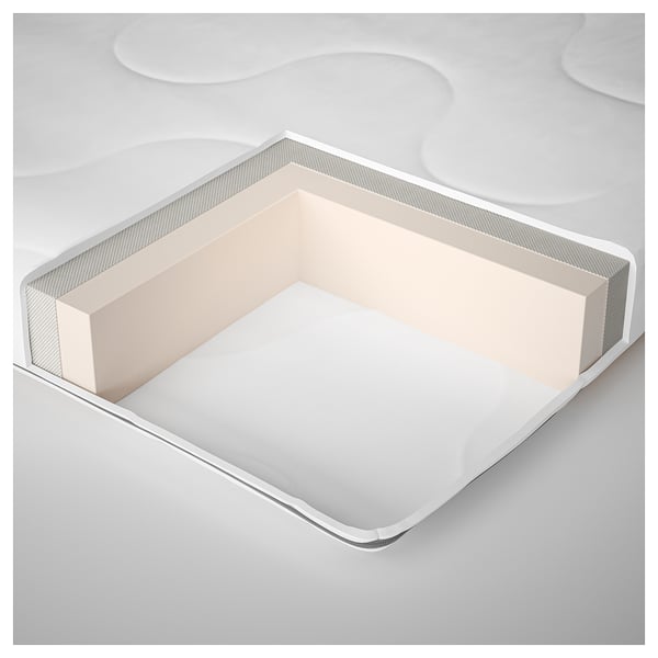 SKÖNAST Matelas mousse pour lit de bébé, 27 1/2x52 "