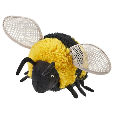 SKOGSDUVA Peluche, bourdon/noir jaune, 8 ¼ "