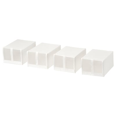 SKUBB Boîte à chaussures, blanc, 8 ¾x13 ½x6 ¼ "