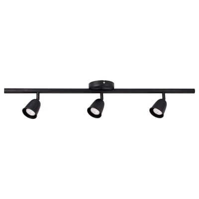 SKURUP Rail plafond, 3 spots, noir