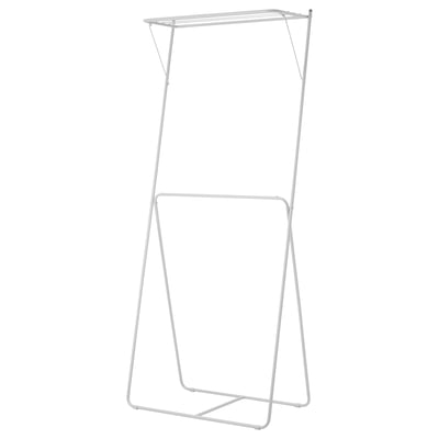 SLIBB Séchoir 2 niveaux, gris, 30 ¾x18x72 ¾ "