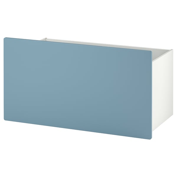 SMÅSTAD Caisse, bleu, 35 3/8x19 1/4x18 7/8 "