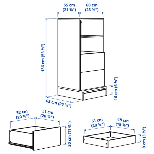 SMÅSTAD / UPPFÖRA Rangement, blanc/blanc, 70 7/8x25 5/8x77 1/8 "