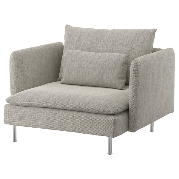 SÖDERHAMN Fauteuil, Viarp beige