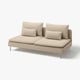 SÖDERHAMN Module canapé, Kelinge beige