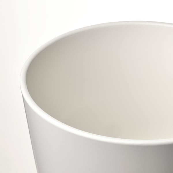SOJABÖNA Cache-pot, blanc, 7 ½ "