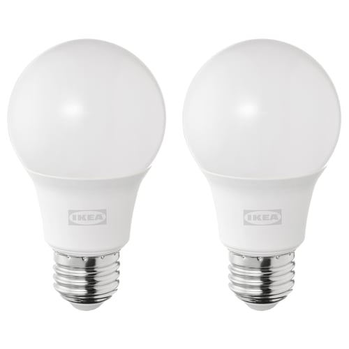 SOLHETTA Ampoule à DEL E26 800 lumens, sphérique opalin, 5000 K