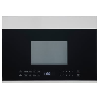 SOLNEBO Micro-ondes au-dessus cuisinière, acier inox, 24 "