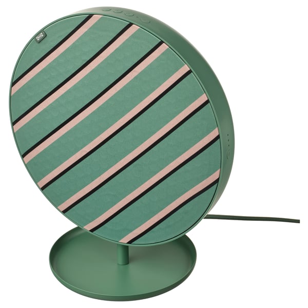 SOLSKYDD Haut-parleur bluetooth, vert, 11 "