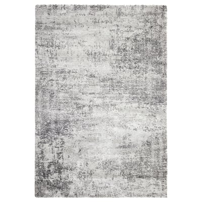 STANGERUM Tapis à poils longs, gris, 7 ' 10 "x9 ' 10 "