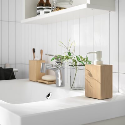 STEGESUND Distributeur de savon, bambou clair