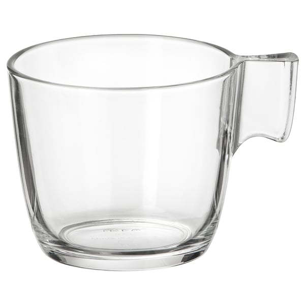 STELNA Tasse, verre clair, 8 oz