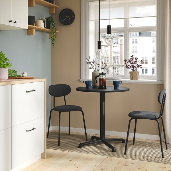 STENSELE / SANDSBERG Table et 2 chaises, anthracite/Remmarn anthracite, 27 1/2 "