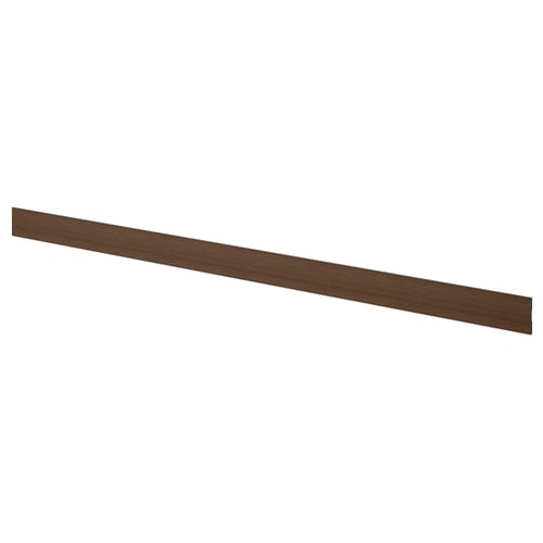 STENSTA Plinthe, brun foncé effet frêne, 84x4 1/2 "