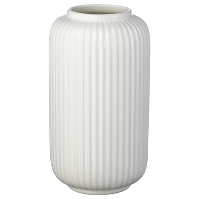 STILREN Vase, blanc, 8 ¾ "