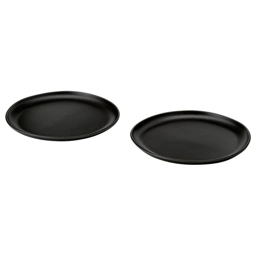 STOCKHOLM 2025 Assiette, noir, 10 "