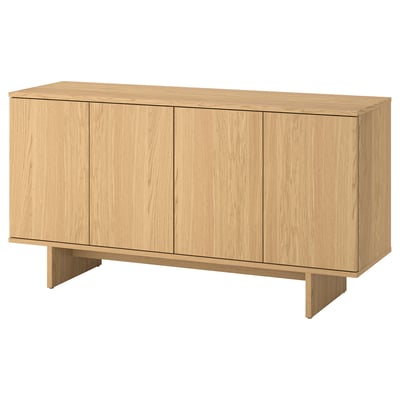 STOCKHOLM 2025 Buffet, chêne plaqué, 63 1/4x16 1/2x32 3/4 "