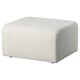 STOCKHOLM 2025 Pouf, Djurmo gris/blanc