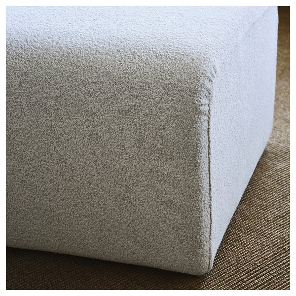 STOCKHOLM 2025 Pouf, Djurmo gris/blanc