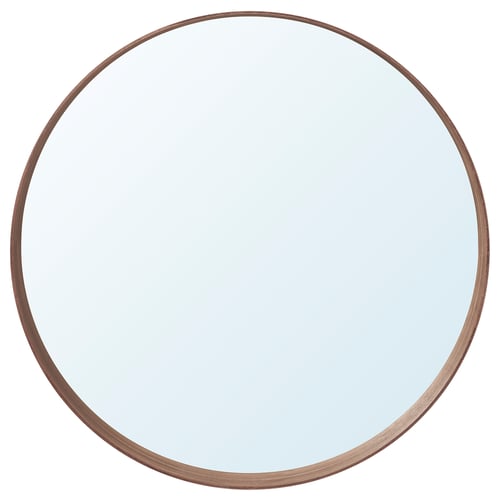 STOCKHOLM Miroir, noyer plaqué, 23 5/8 "