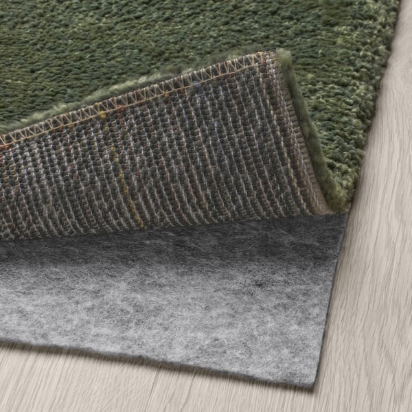 STOENSE Tapis à poils ras, vert, 5 ' 7 "x7 ' 10 "