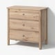 STOREMOLLA Commode à 3 tiroirs, gris-brun teinté, 36 5/8x19 5/8x35 7/8 "