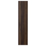 STORKLINTA Porte, brun foncé/eff chêne, 19 1/2x90 3/8 "