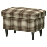 STRANDMON Repose-pieds av rangement, Talliden beige/brun