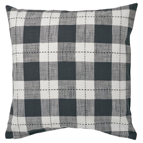 SVAMPFLY Housse de coussin, anthracite, 20x20 "