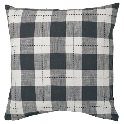 SVAMPFLY Housse de coussin, anthracite, 20x20 "
